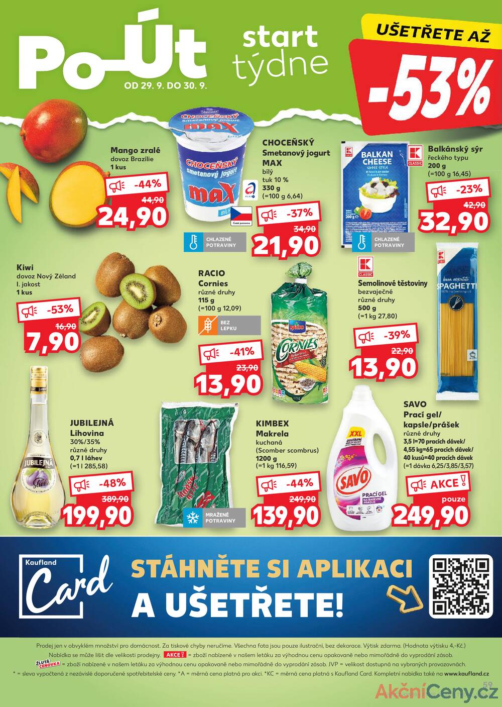 Leták Kaufland - Kaufland 24.9. - 30.9. - Kaufland - Ostrov - Jáchymovská - strana 59