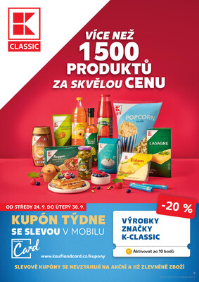 Kaufland 24.9. - 30.9. - Kaufland - Ostrov - Jáchymovská