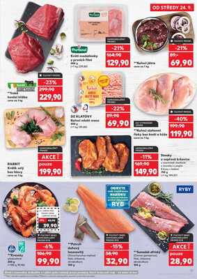 Kaufland 24.9. - 30.9. - Kaufland - Plzeň (Sukova)