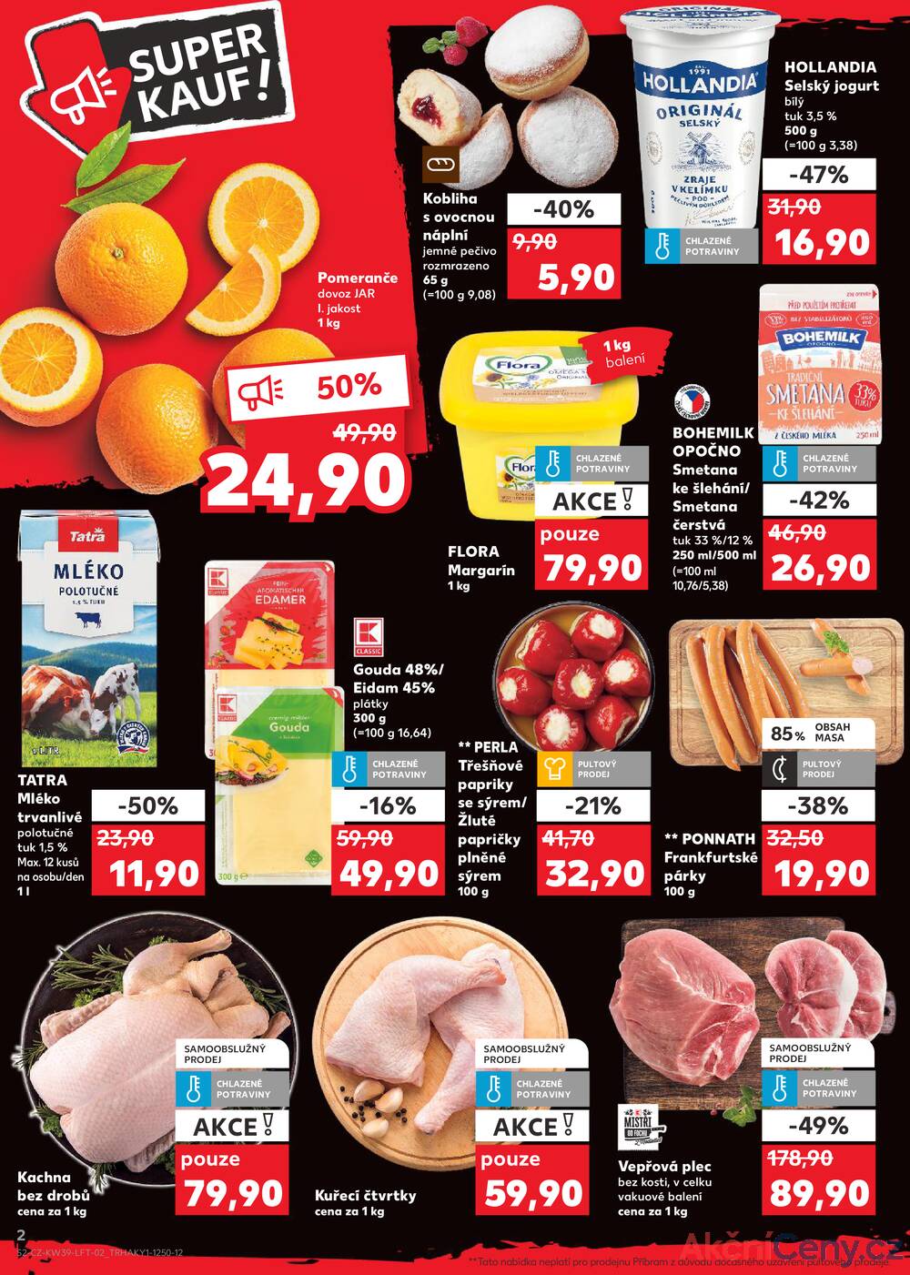 Leták Kaufland - Kaufland 24.9. - 30.9. - Kaufland - Brandýs nad Labem - strana 2