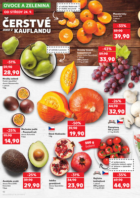 Kaufland 24.9. - 30.9. - Kaufland - Brandýs nad Labem