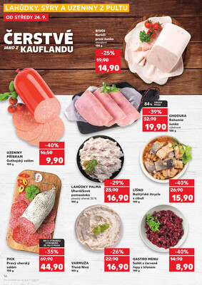 Kaufland 24.9. - 30.9. - Kaufland - Brandýs nad Labem