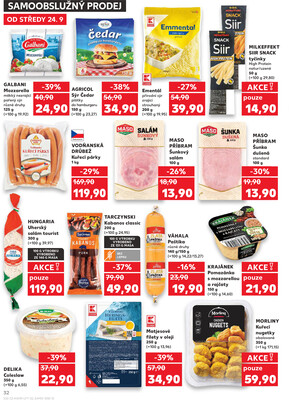 Kaufland 24.9. - 30.9. - Kaufland - Brandýs nad Labem