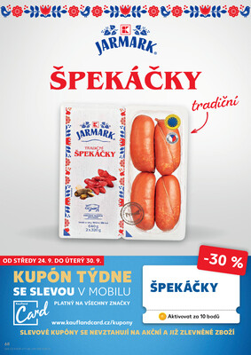 Kaufland 24.9. - 30.9. - Kaufland - Brandýs nad Labem