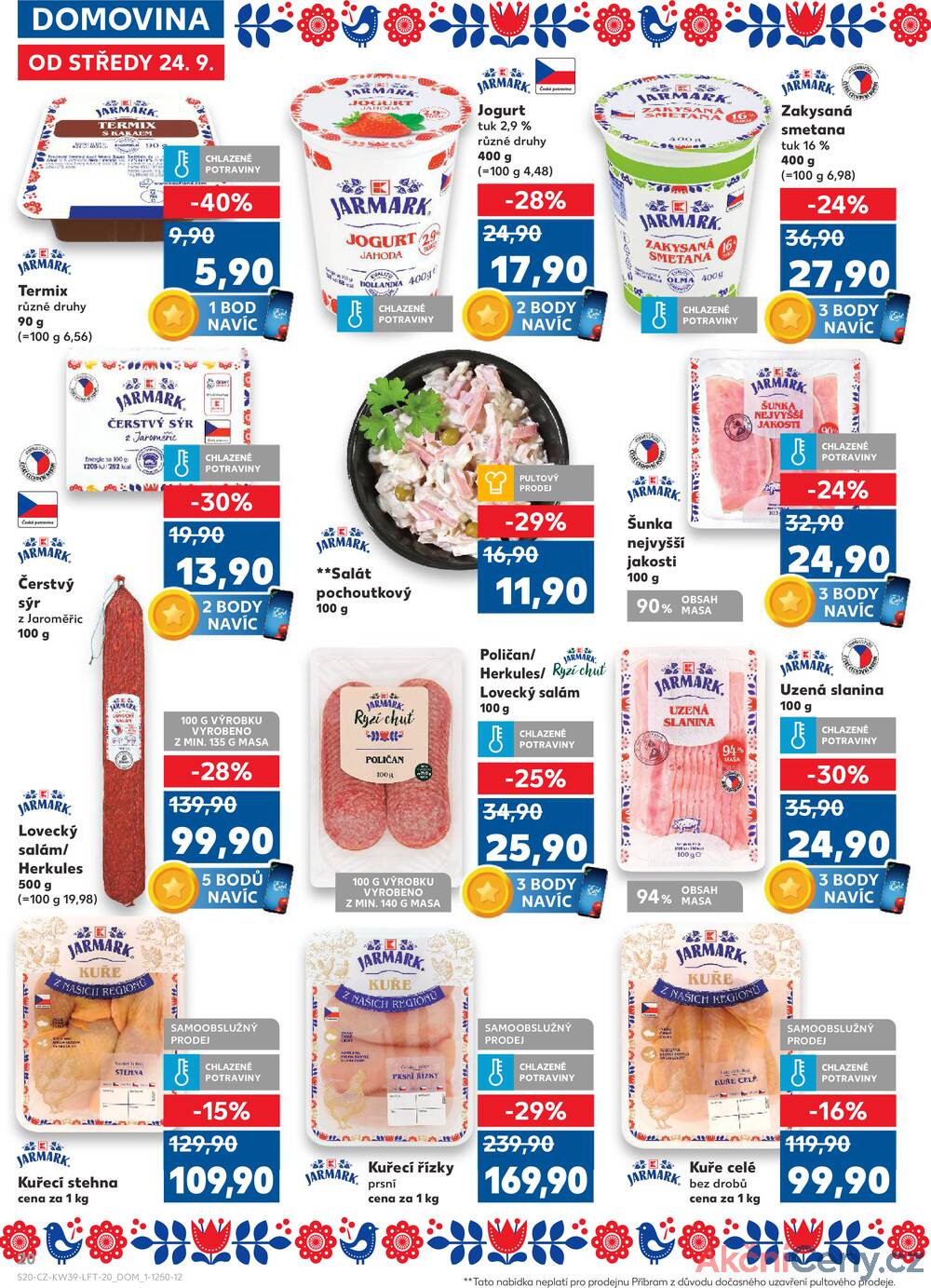 Leták Kaufland - Kaufland 24.9. - 30.9. - Kaufland - Olomouc - Štursova - strana 20
