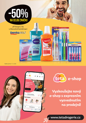 Teta drogerie  od 25.9. do 7.10.2025