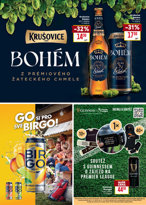 Billa Podzimní nápoje  od 1.10. do 21.10.2025