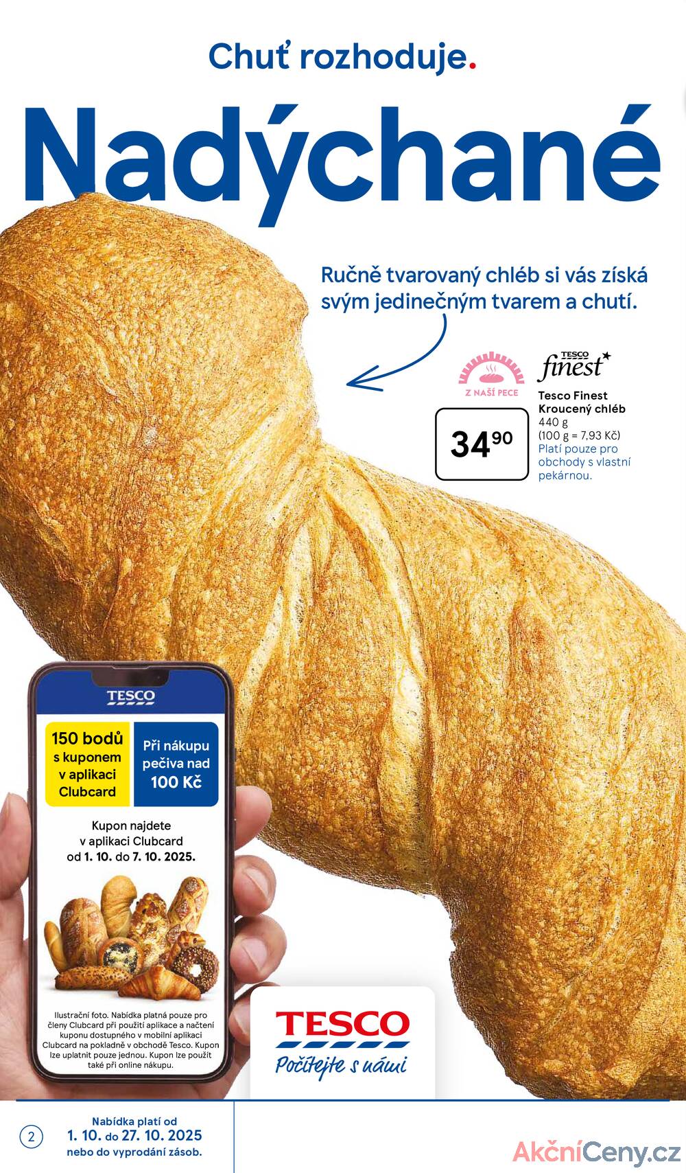Leták Tesco - Tesco malé hypermarkety podzimní katalog od 1.10. do 27.10.2025 - strana 2