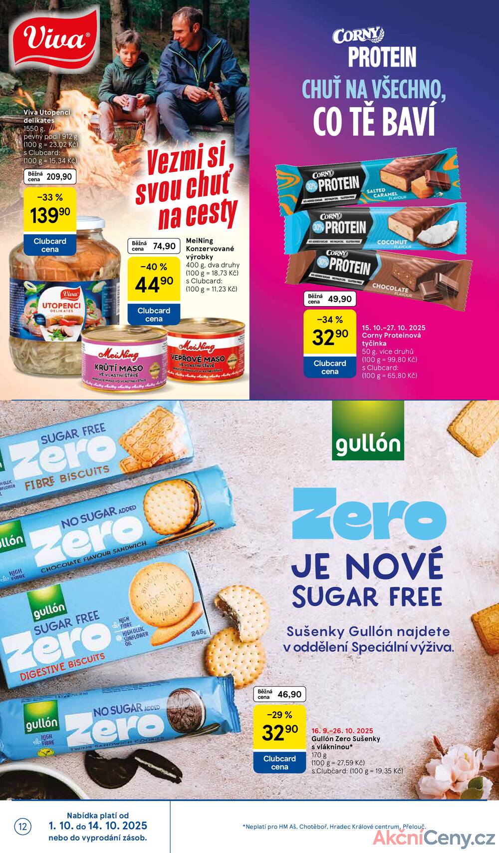 Leták Tesco - Tesco malé hypermarkety podzimní katalog od 1.10. do 27.10.2025 - strana 12