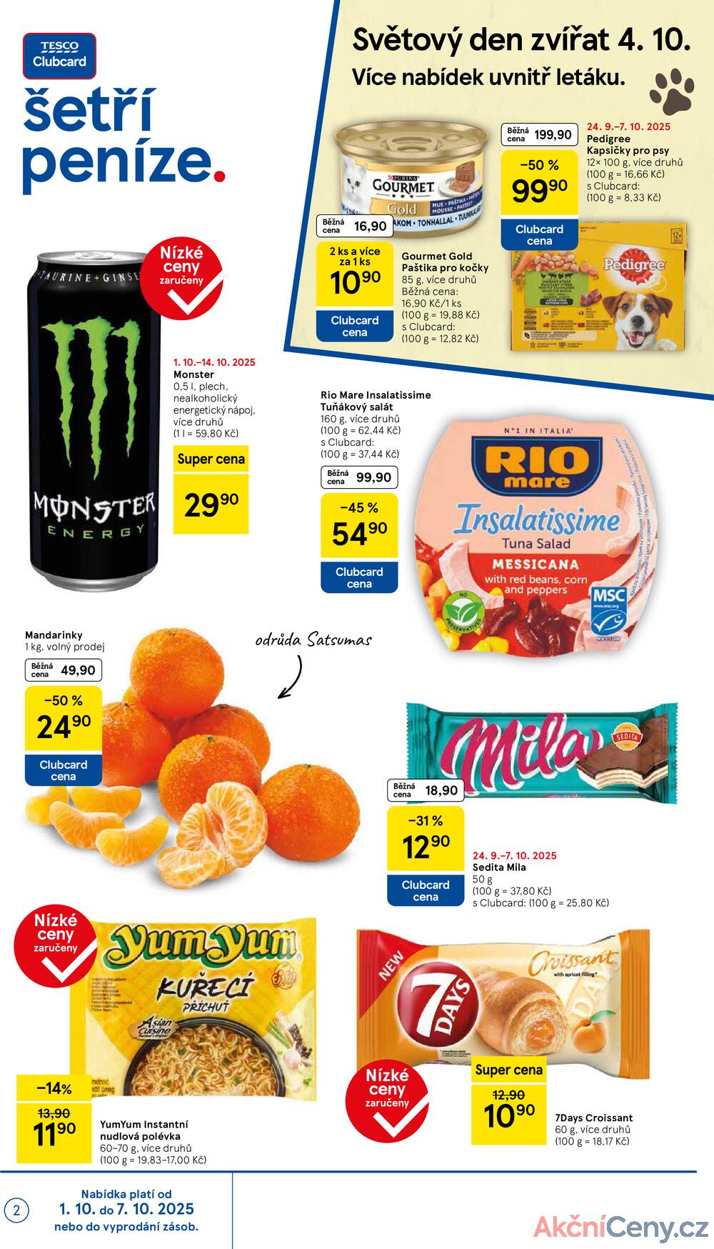 Leták Tesco - Tesco malé hypermarkety od 1.10. do 7.10.2025 - strana 2