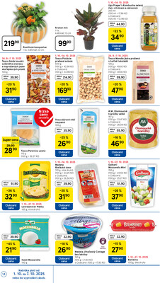 Tesco malé hypermarkety od 1.10. do 7.10.2025