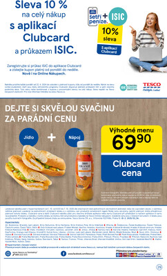 Tesco malé hypermarkety od 1.10. do 7.10.2025