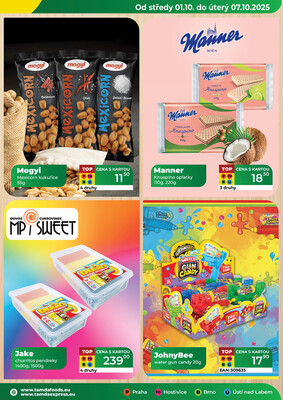 Tamda Foods od 1.10. do 7.10.2025