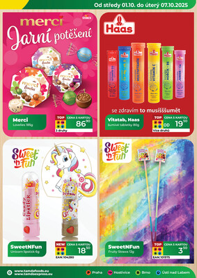 Tamda Foods od 1.10. do 7.10.2025