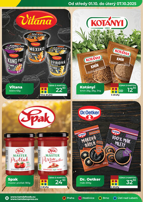 Tamda Foods od 1.10. do 7.10.2025