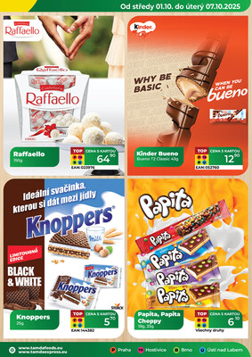 Tamda Foods od 1.10. do 7.10.2025