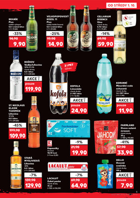 Kaufland 1.10. - 7.10. - Kaufland - Třeboň