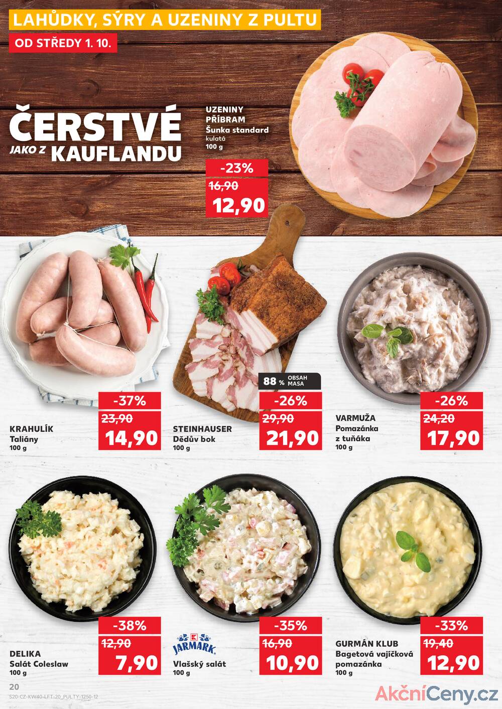 Leták Kaufland - Kaufland 1.10. - 7.10. - Kaufland - Domažlice - strana 20