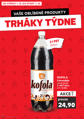 Kaufland 1.10. - 7.10. - Kaufland - Čáslav