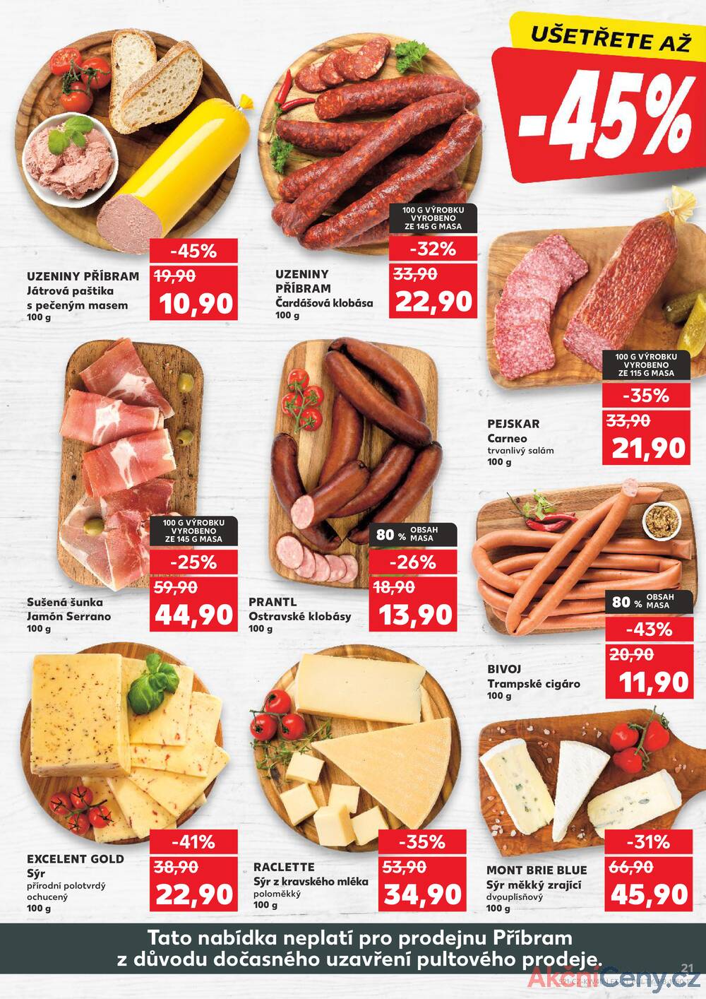 Leták Kaufland - Kaufland 1.10. - 7.10. - Kaufland - Příbram - strana 21