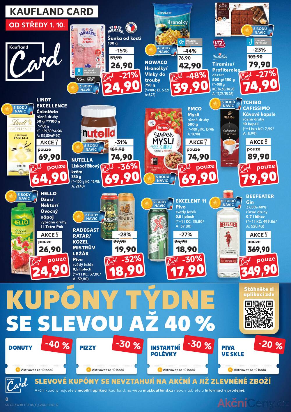 Leták Kaufland - Kaufland 1.10. - 7.10. - Kaufland - Jindřichův Hradec - strana 8