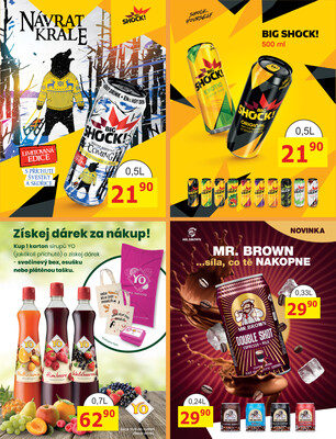 BENE Nápoje od 1.10. do 31.10.2025