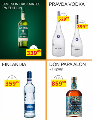 BENE Nápoje od 1.10. do 31.10.2025