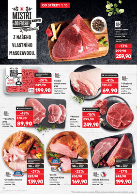 Kaufland 1.10. - 7.10. - Kaufland - Slaný