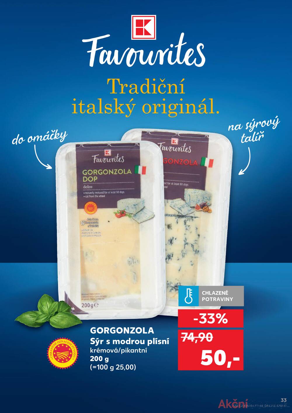 Leták Kaufland - Kaufland 1.10. - 7.10. - Kaufland - Pelhřimov - strana 33