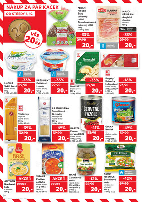 Kaufland 1.10. - 7.10. - Kaufland - Pelhřimov