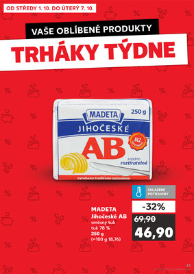 Kaufland 1.10. - 7.10. - Kaufland - Pelhřimov
