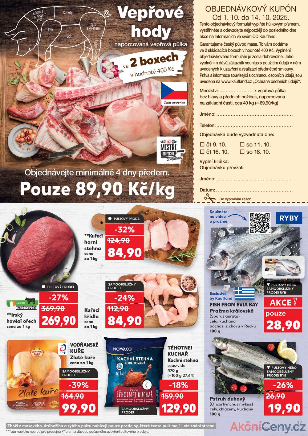 Leták Kaufland - Kaufland 1.10. - 7.10. - Kaufland - Bruntál - strana 17