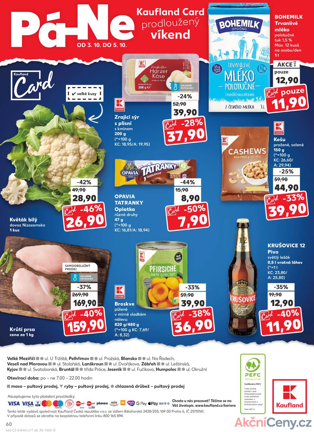 Leták Kaufland - Kaufland 1.10. - 7.10. - Kaufland - Zábřeh na Moravě - strana 60