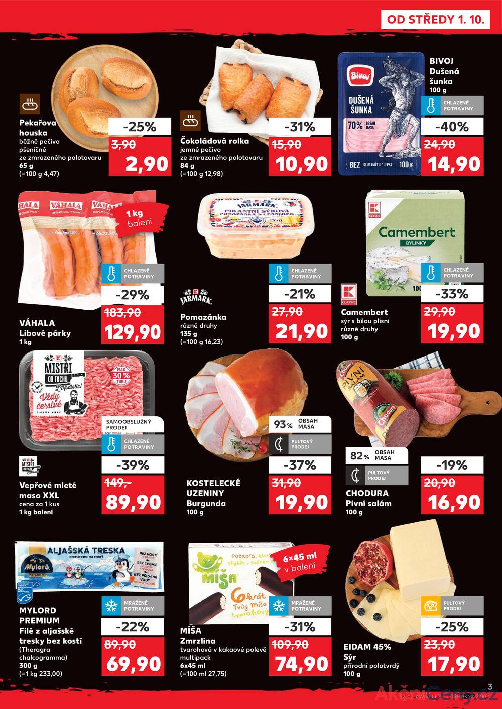 Leták Kaufland - Kaufland 1.10. - 7.10. - Kaufland - Ostrava - Zábřeh - strana 3