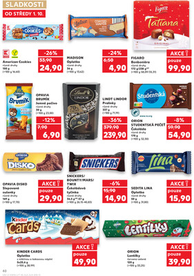 Kaufland 1.10. - 7.10. - Kaufland - Valašské Meziříčí