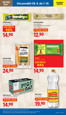Lidl od 29.9. do 1.10.2025