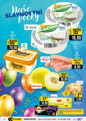 JIP Cash & Carry České Budějovice, Most, Náchod, Polička, Sušice a Svoboda nad Úpou od 1.10. do 7.10.2025