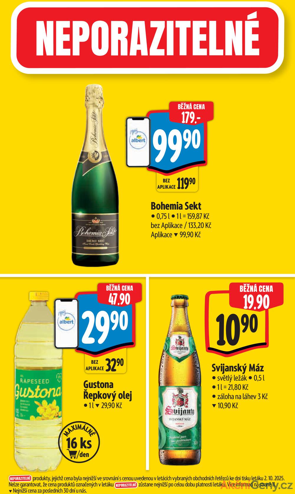 Leták Albert - Albert Supermarket Jihomoravský od 8.10. do 14.10.2025 - strana 5