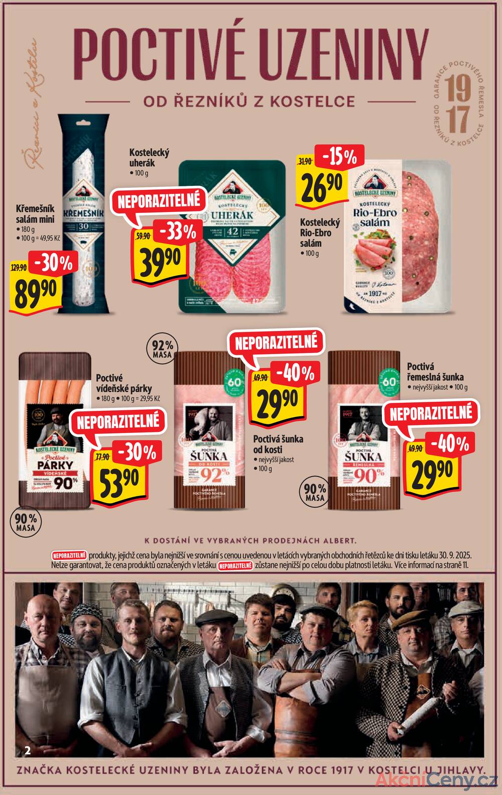 Leták Albert - Albert Supermarket katalog Brand od 8.10. do 21.10.2025 - strana 2