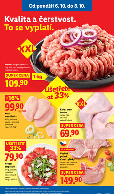 Lidl od 6.10. do 8.10.2025