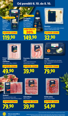 Lidl od 6.10. do 8.10.2025