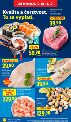 Leták Lidl
		  platný do 12.10.2025 - strana 10