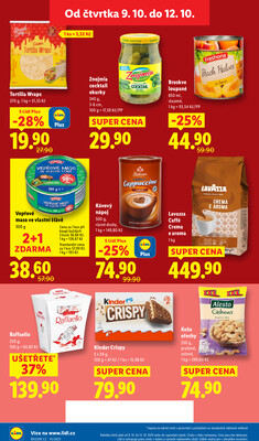 Leták Lidl
		  platný do 12.10.2025 - strana 14