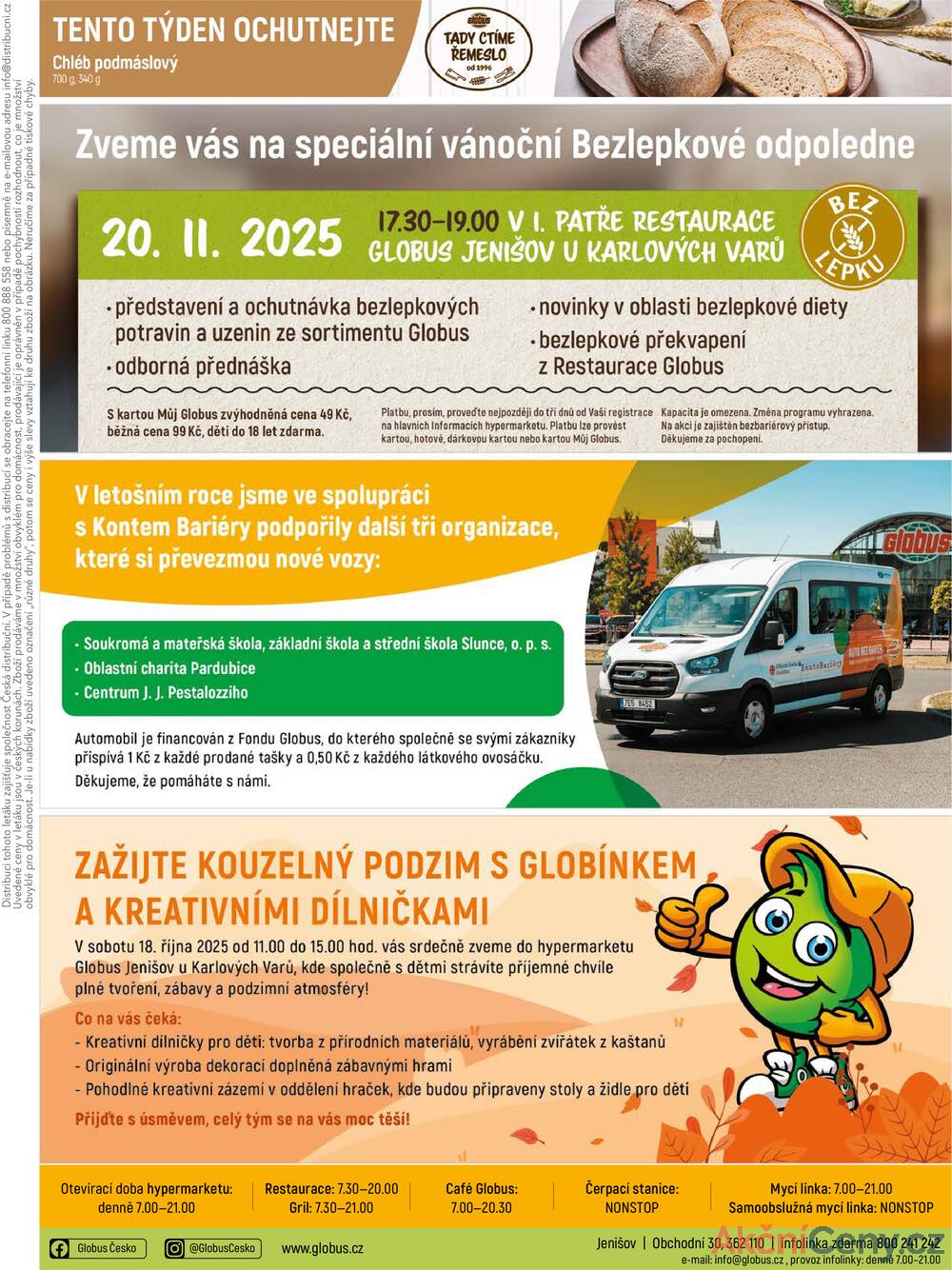 Leták Globus - Akční leták Globus 8.10. - 14.10.2025 - Globus Jenišov u Karlových Varů - strana 34