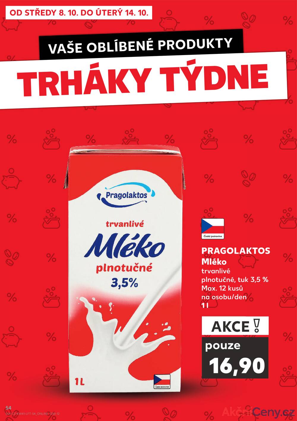 Leták Kaufland - Kaufland 8.10. - 14.10. - Kaufland - Prachatice - strana 54