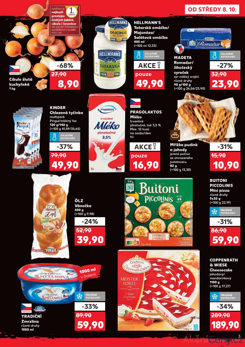 Leták Kaufland - Kaufland 8.10. - 14.10. - Kaufland - Příbram - strana 3