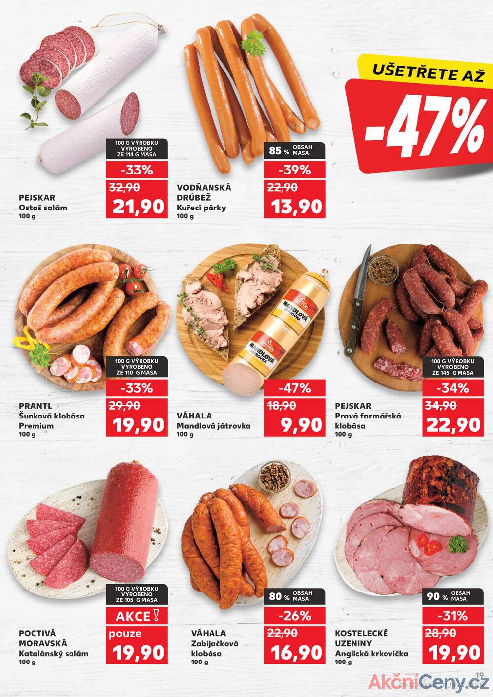 Leták Kaufland - Kaufland 8.10. - 14.10. - Kaufland - Brno - Slatina - strana 19