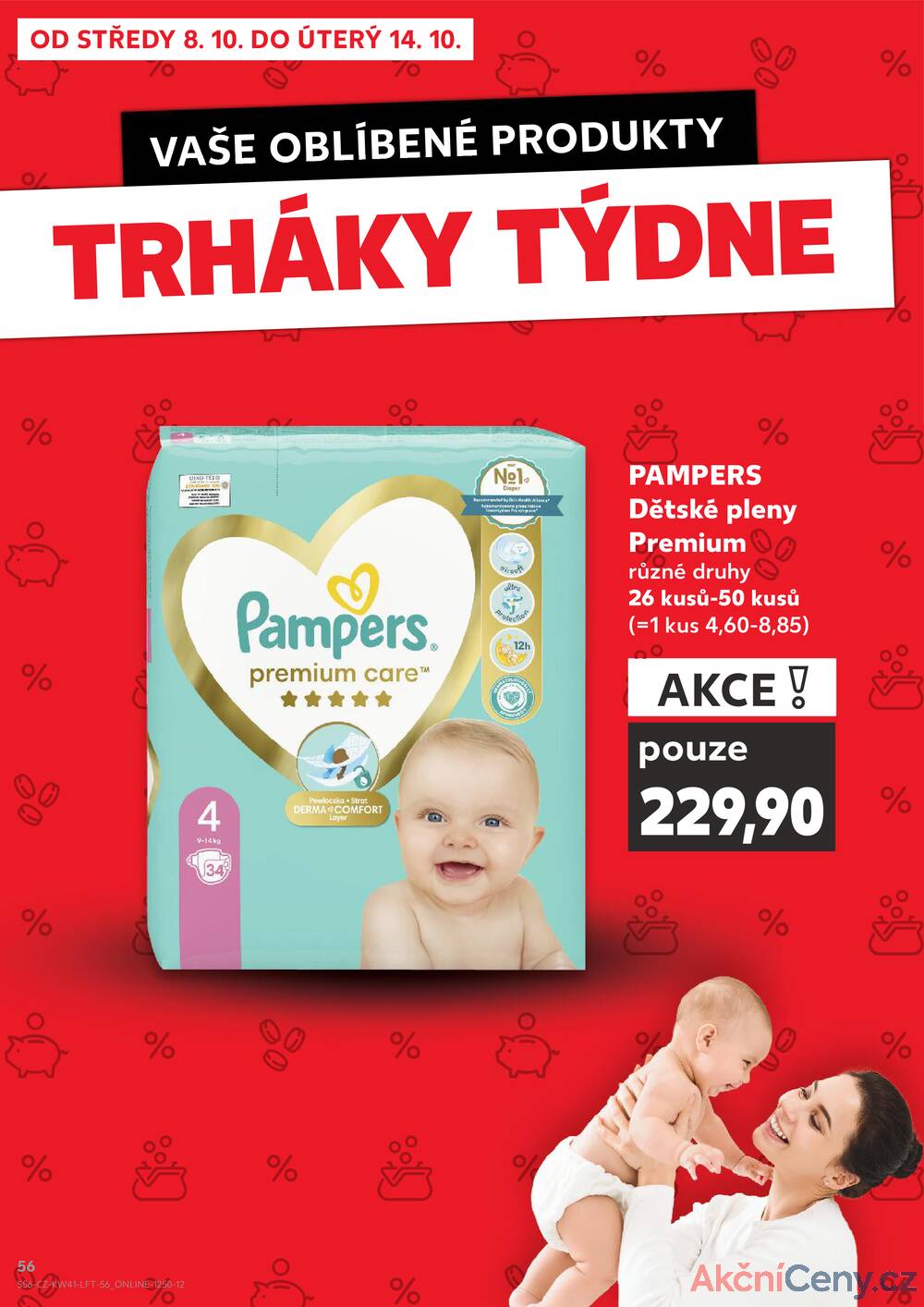 Leták Kaufland - Kaufland 8.10. - 14.10. - Kaufland - Brno - Slatina - strana 56
