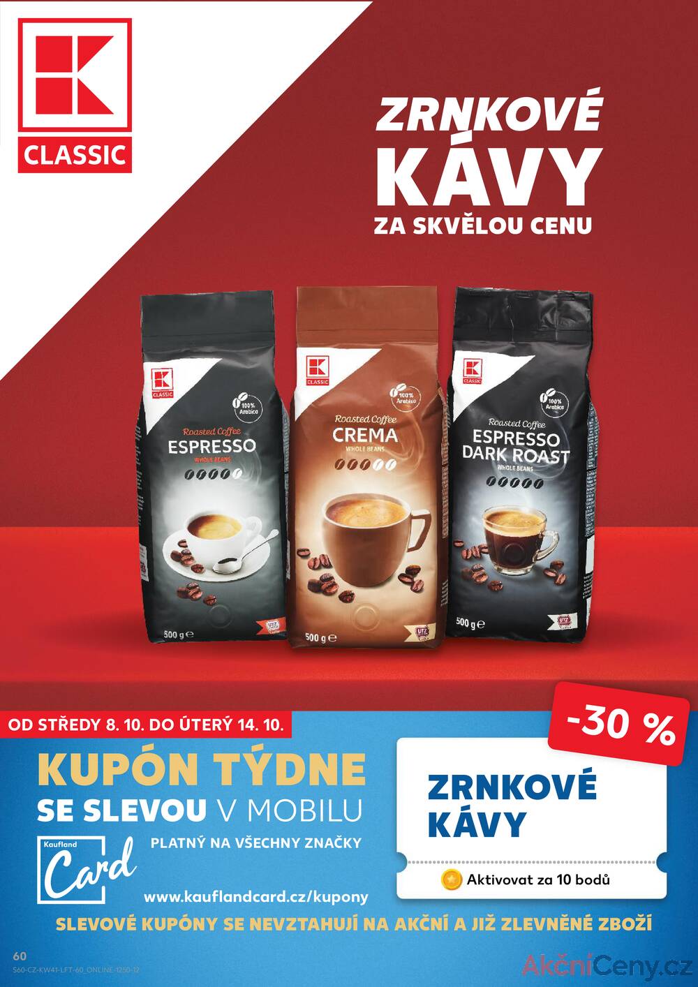 Leták Kaufland - Kaufland 8.10. - 14.10. - Kaufland - Brno - Slatina - strana 60