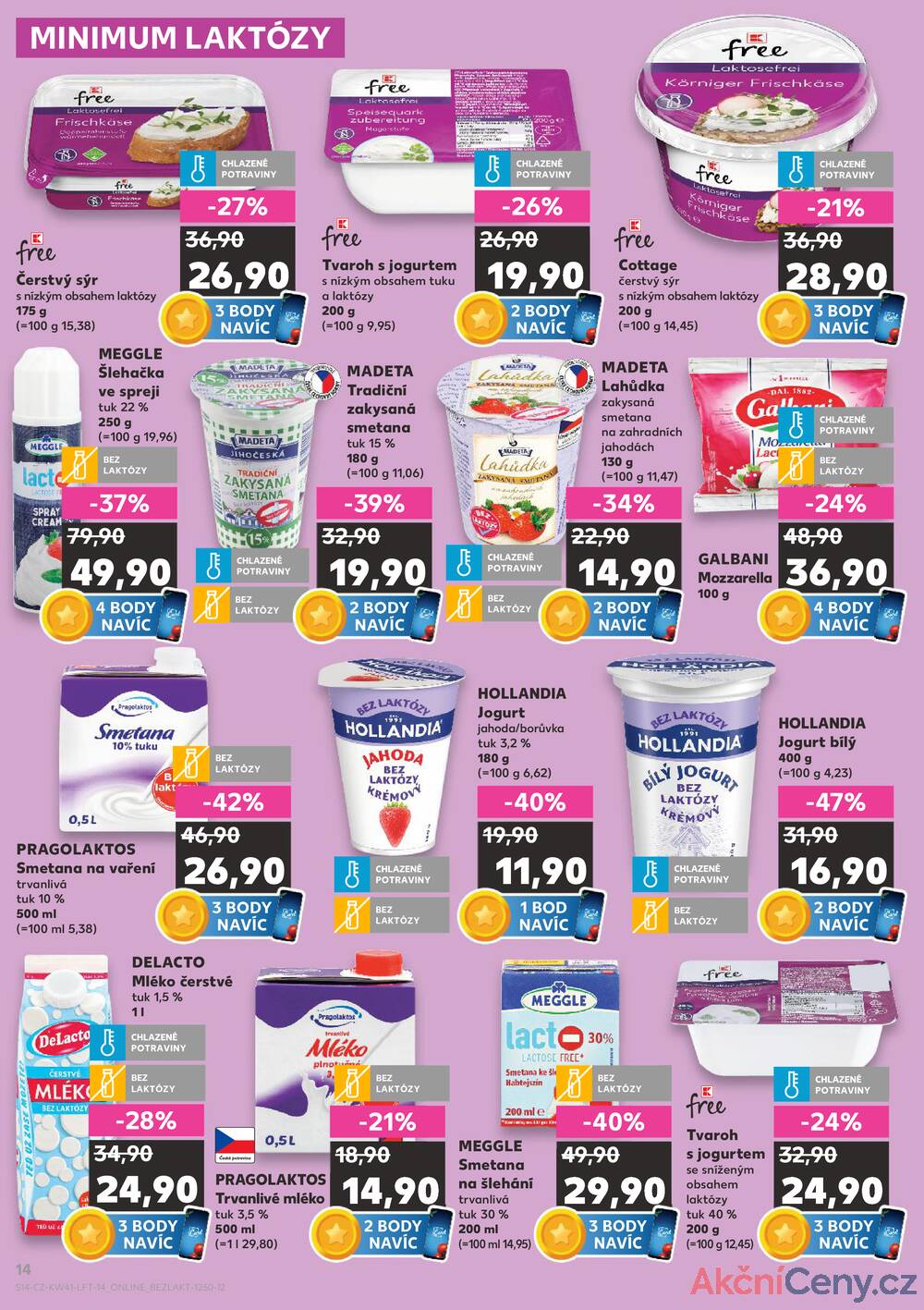 Leták Kaufland - Kaufland 8.10. - 14.10. - Kaufland - Olomouc - Hněvotínská - strana 14